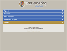 Tablet Screenshot of grezsurloing.fr